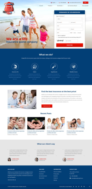 Web Design by pb for Privilège Services Conseils | Design: #10525289