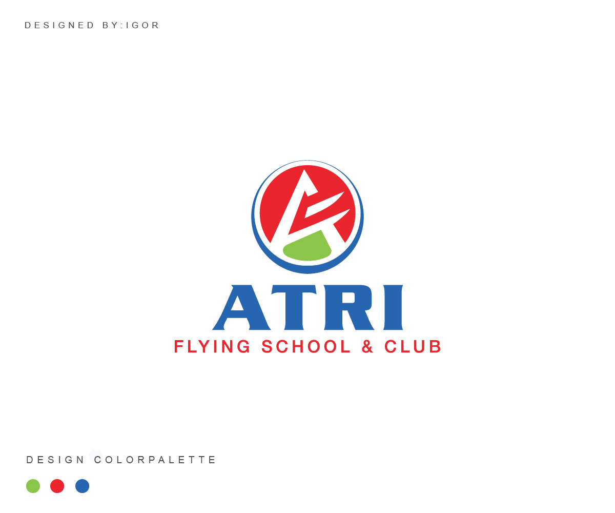Logo-Design von uniquetarget für Atri Flying School & Club | Design #10495736