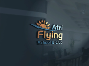 Diseño de Logo por salam1891991 para Atri Flying School & Club | Diseño: #10494802