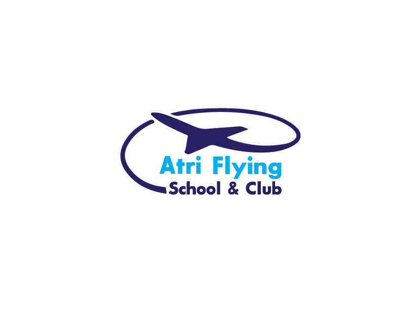 Logo Design by salam1891991 for Atri Flying School & Club | Design #10494804