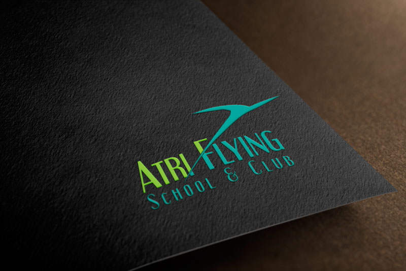 Logo Design by salam1891991 for Atri Flying School & Club | Design #10494820