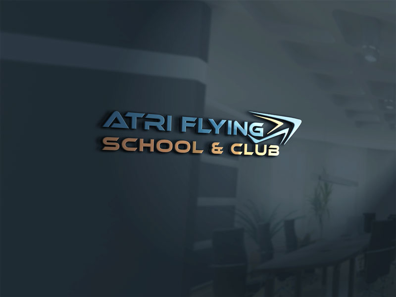 Logo Design by salam1891991 for Atri Flying School & Club | Design #10494964