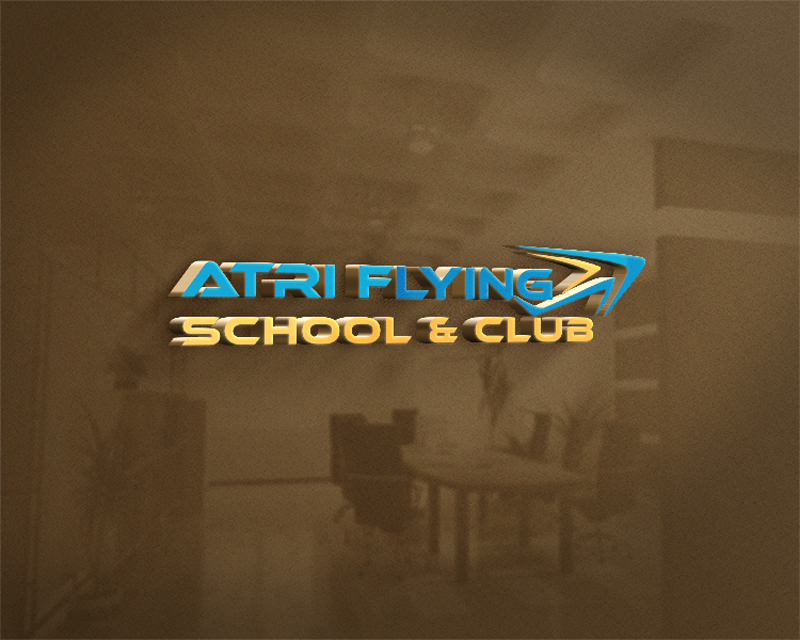 Logo Design by salam1891991 for Atri Flying School & Club | Design #10494967