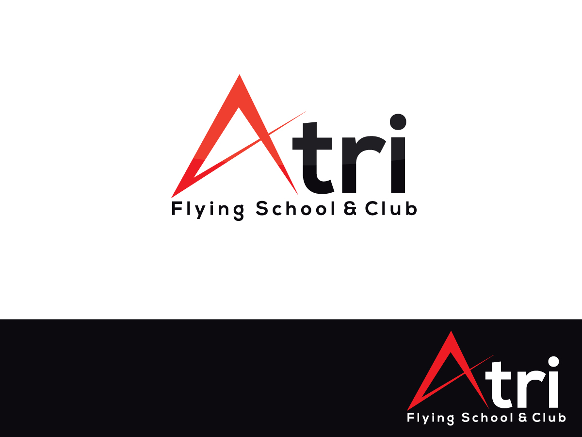 Logo Design by Atec for Atri Flying School & Club | Design #10494685