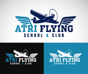 Logo Design by juangildardogonzalez for Atri Flying School & Club | Design: #10536668