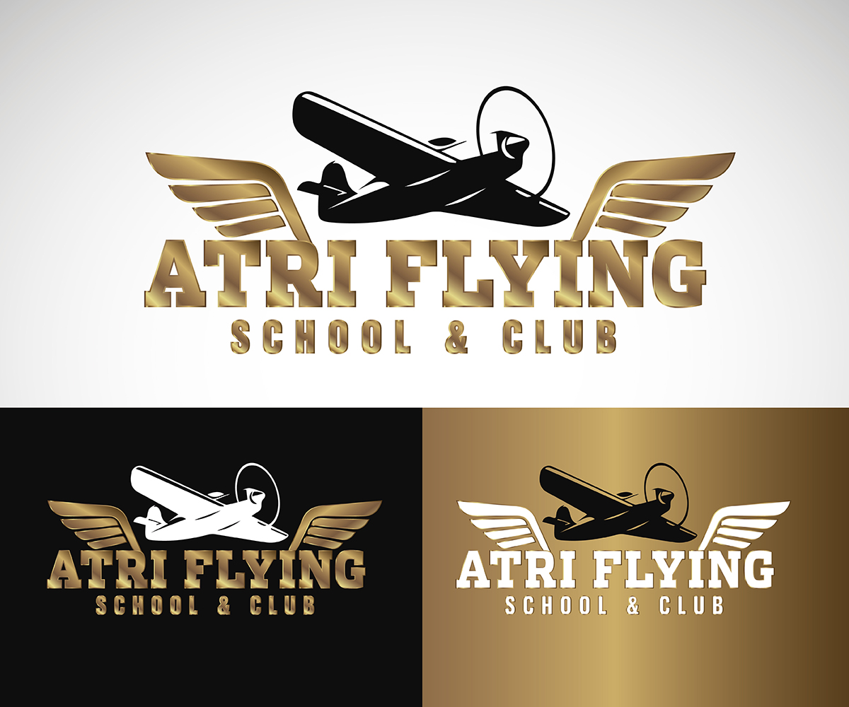 Logo Design by juangildardogonzalez for Atri Flying School & Club | Design #10542519