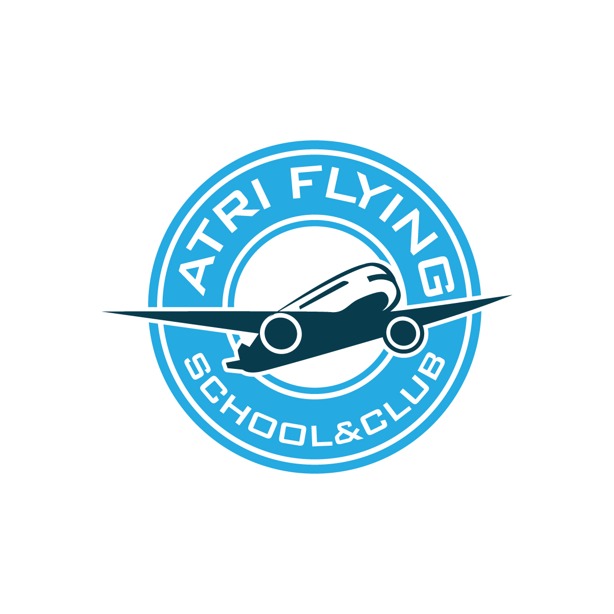 Logo Design by e-graphics for Atri Flying School & Club | Design #10494889