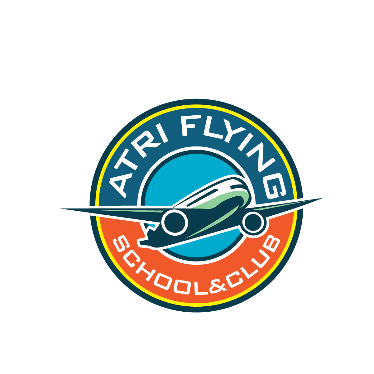 Logo Design by e-graphics for Atri Flying School & Club | Design #10507416