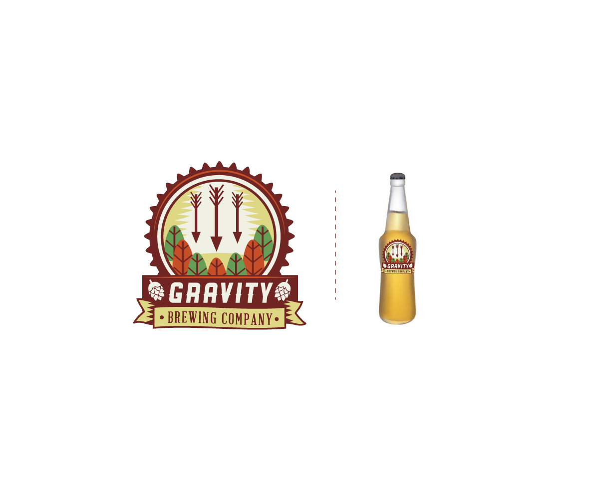 Logo Design by Frontino graphic studio for Gravity Brewing Company | Design #2213972