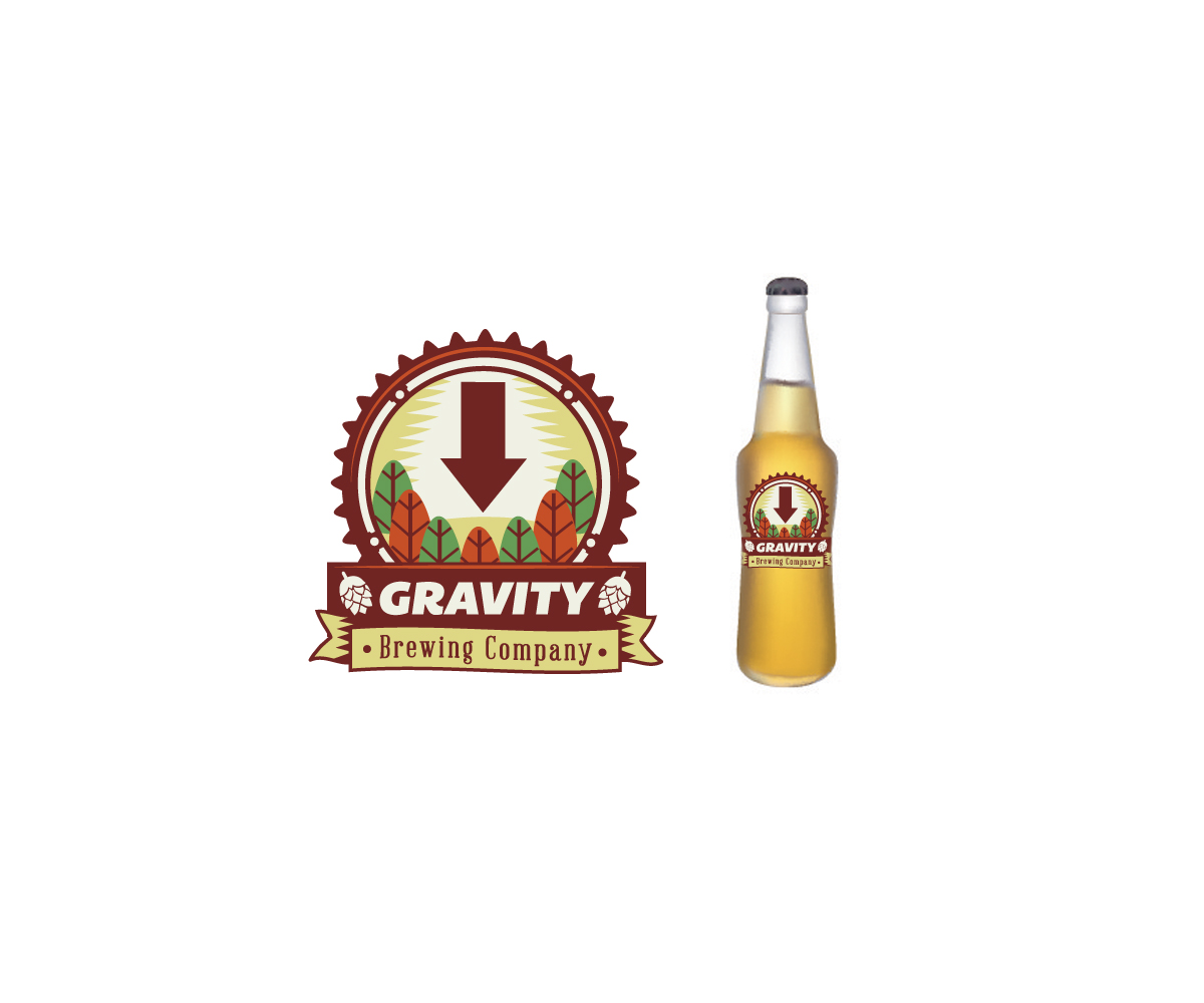 Logo Design by Frontino graphic studio for Gravity Brewing Company | Design #2246091