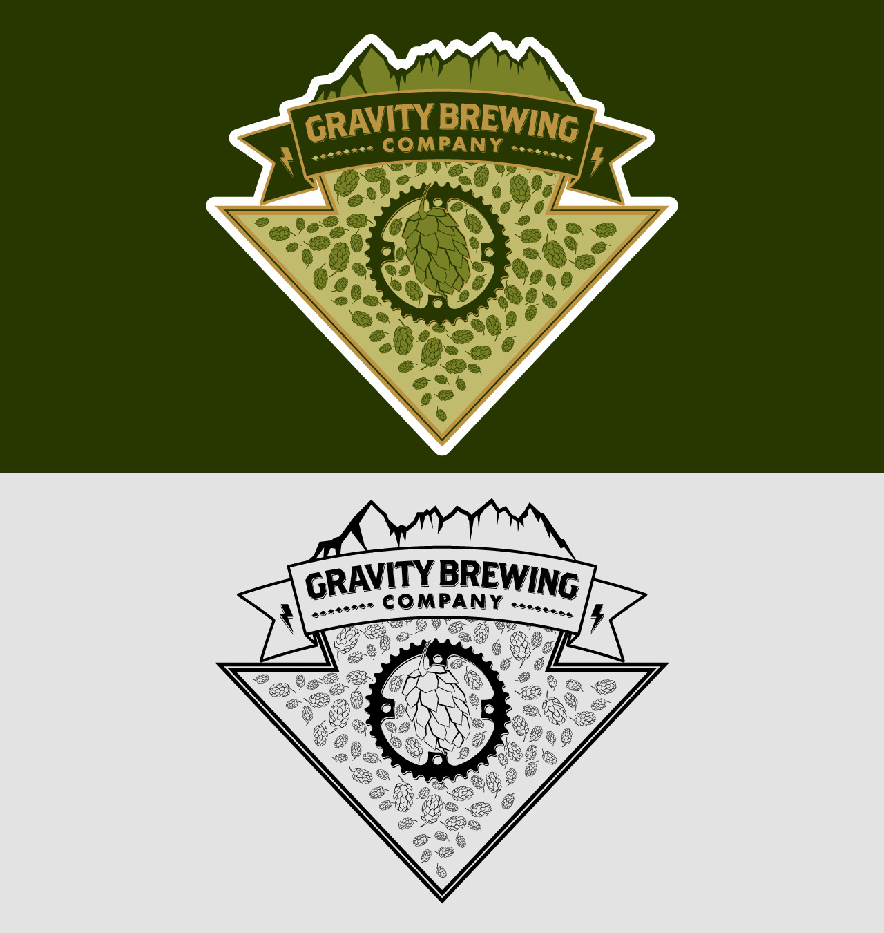Diseño de Logo por LevelUpDesign para Gravity Brewing Company | Diseño #2208030