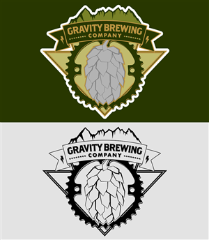 Logo Design by LevelUpDesign for Gravity Brewing Company | Design: #2212997