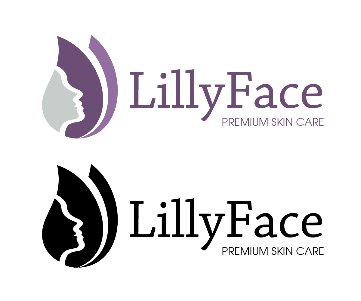 Logo Design by Ivan84 for Lillyface Premium Skin Care | Design #10522542
