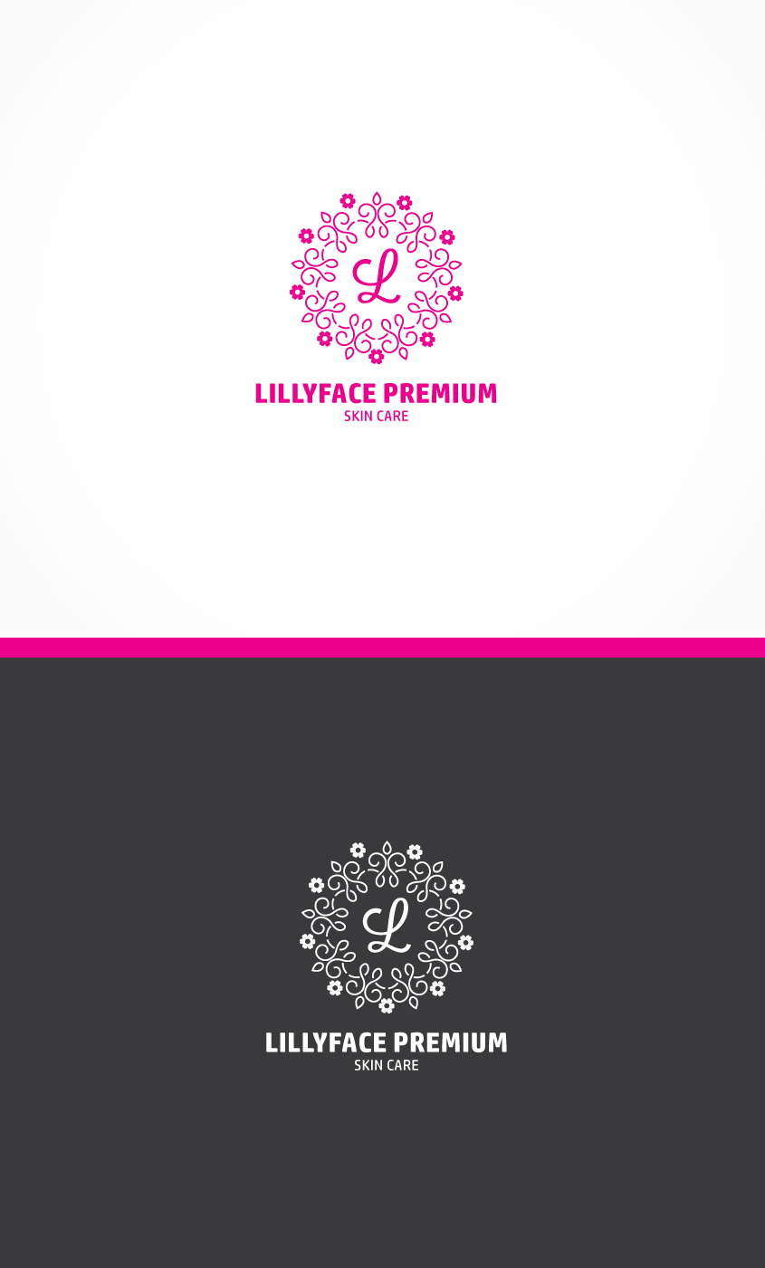 Logo Design by Shigh5 for Lillyface Premium Skin Care | Design #10804459