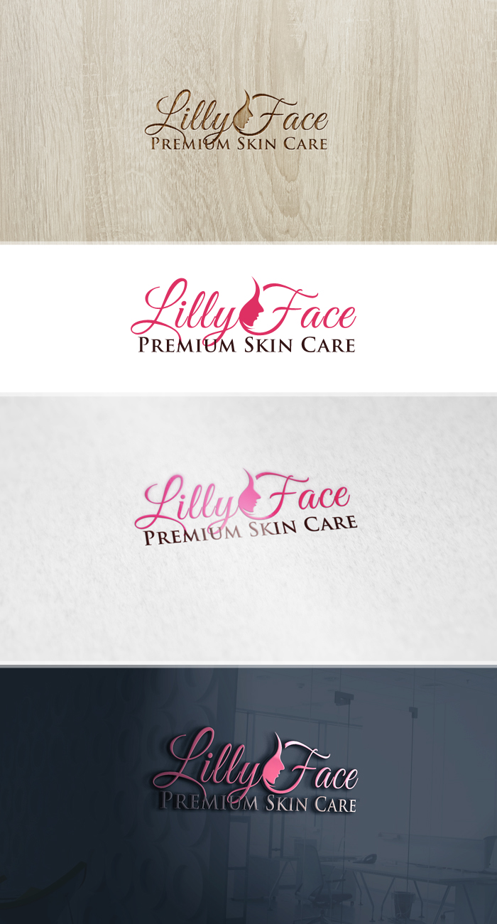 Logo Design by BehindSymbols for Lillyface Premium Skin Care | Design #10747693