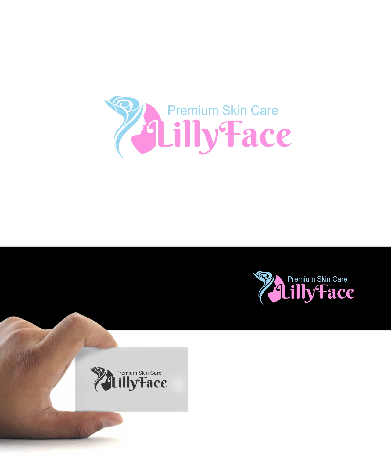 Logo Design by Exotic Blue for Lillyface Premium Skin Care | Design #10494847