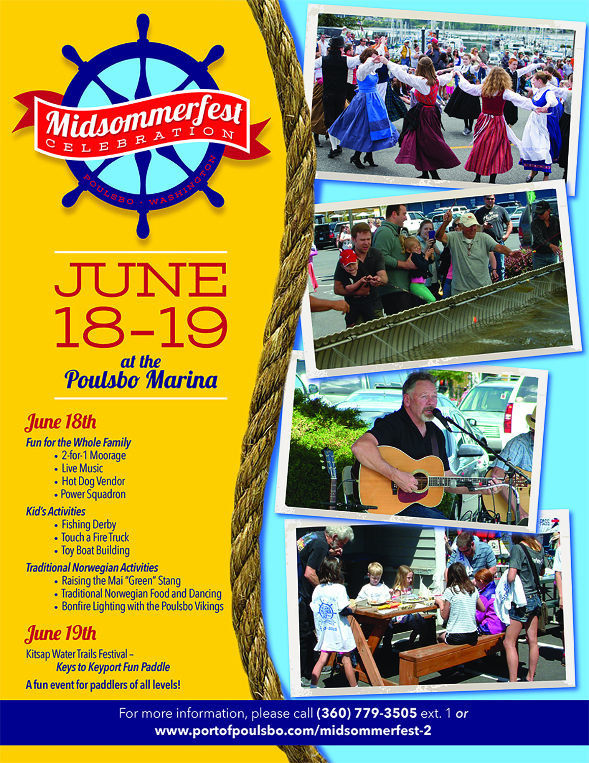 Flyer Design by Tall Ideas Graphic Design for Port of Poulsbo | Design #10587054