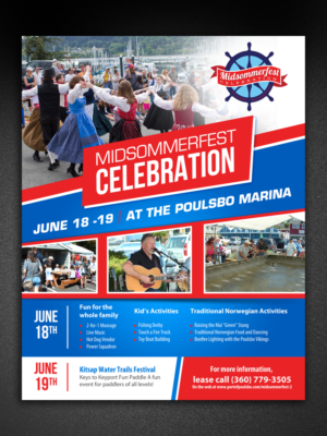 Flyer-Design von debdesign für Port of Poulsbo | Design: #10557394