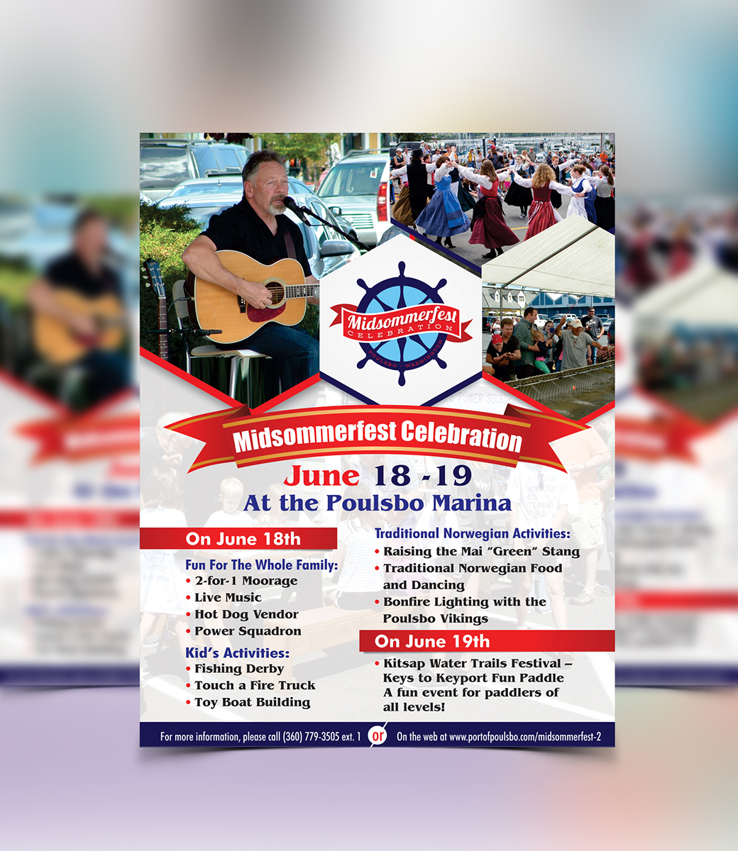 Flyer-Design von ecorokerz für Port of Poulsbo | Design #10493245