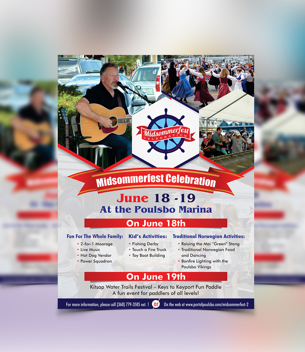 Flyer Design by ecorokerz for Port of Poulsbo | Design #10493246