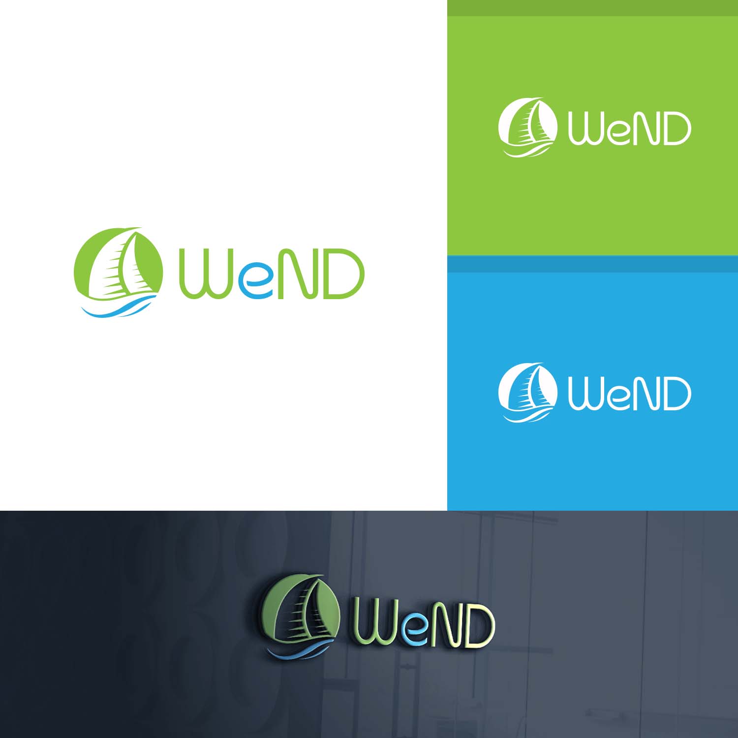 Logo Design by Logo Parlor for WeND | Design #10518496