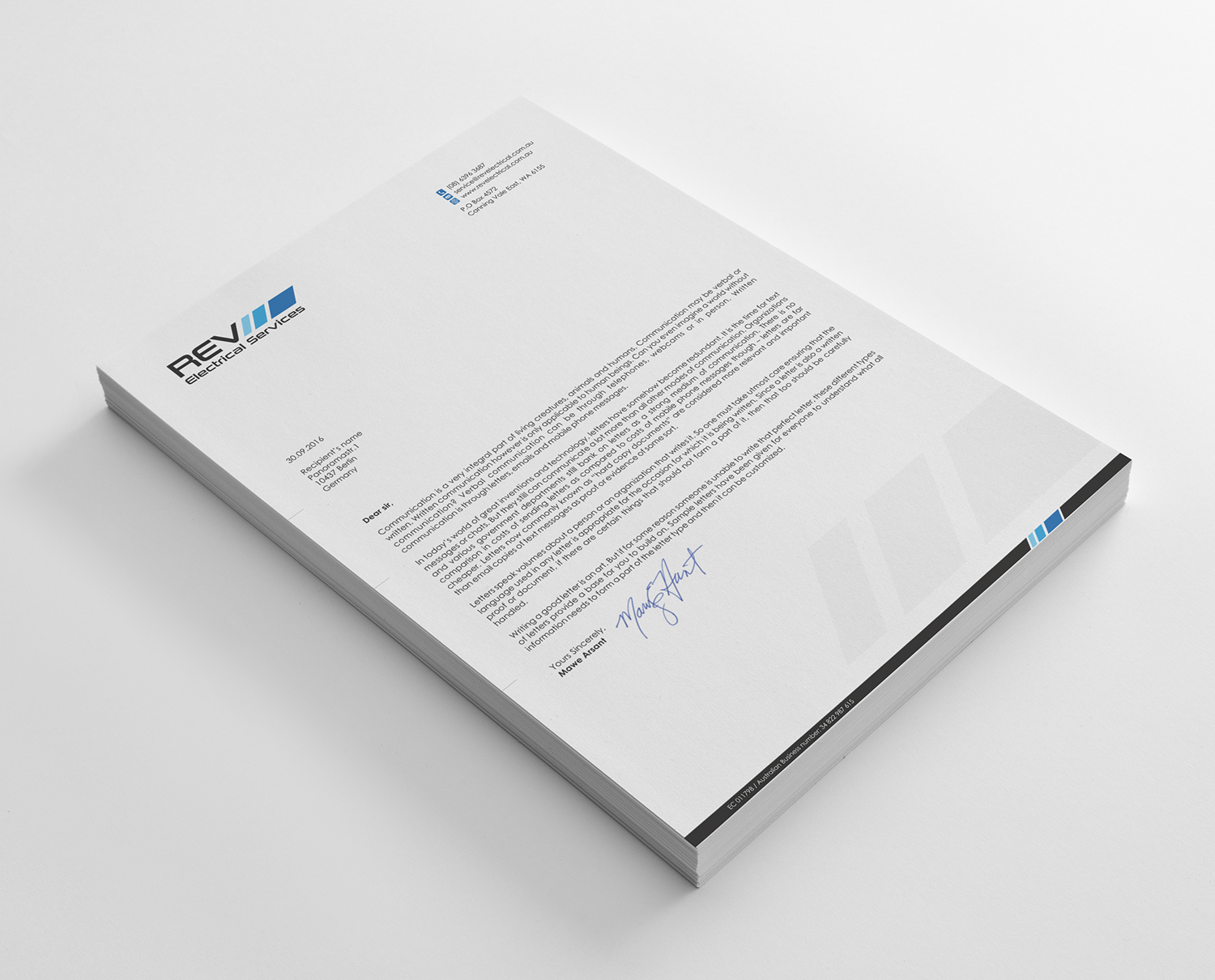 Letterhead Design by logodentity for this project | Design #10490929