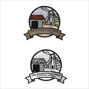 Logo Design by Jamie Designs for The Homestead Farm at Fruit Hill Orchard  | Design #10517007