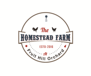 Logo Design by lunapix for The Homestead Farm at Fruit Hill Orchard  | Design: #10543507