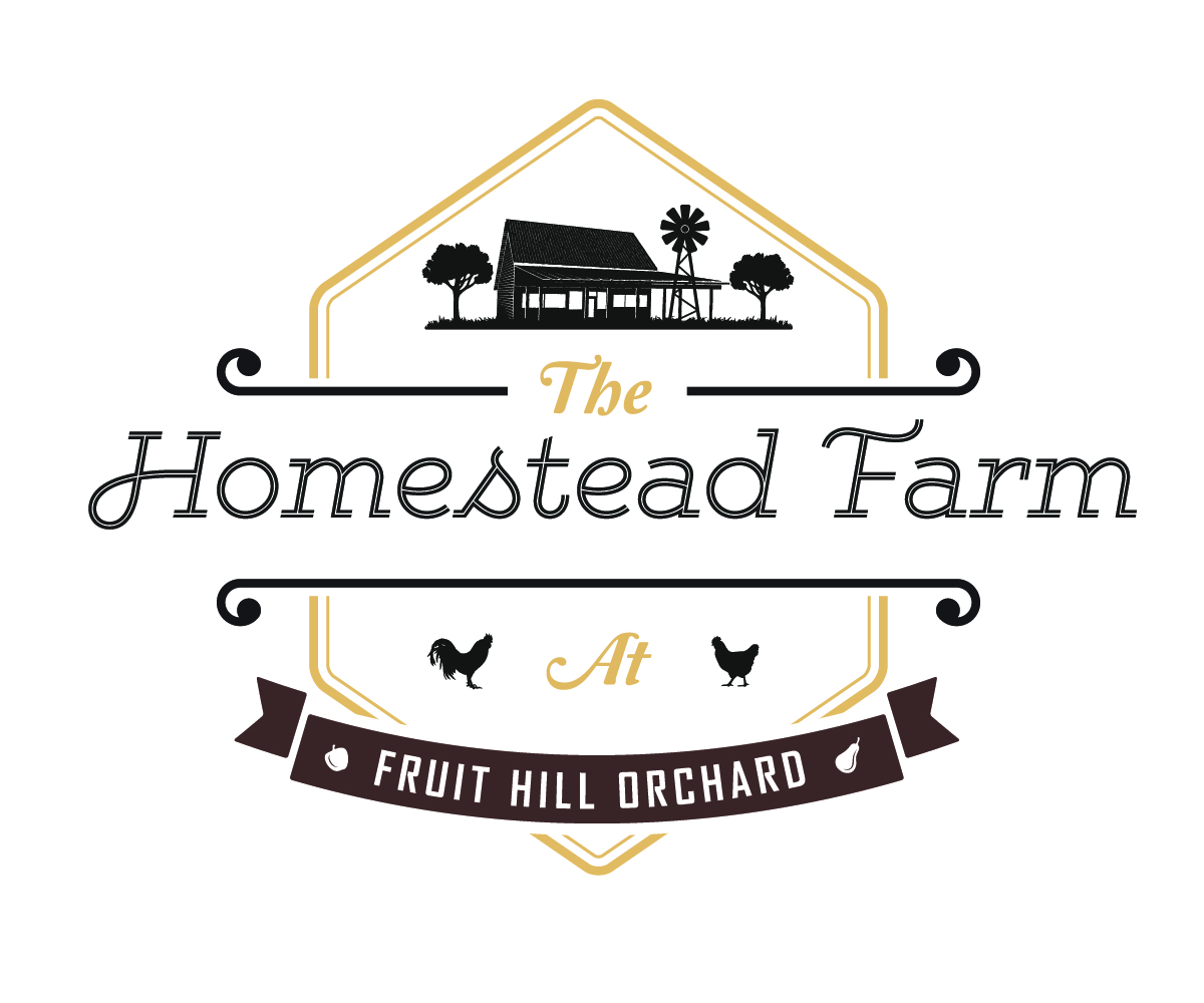 Logo Design by lunapix for The Homestead Farm at Fruit Hill Orchard  | Design #10570310