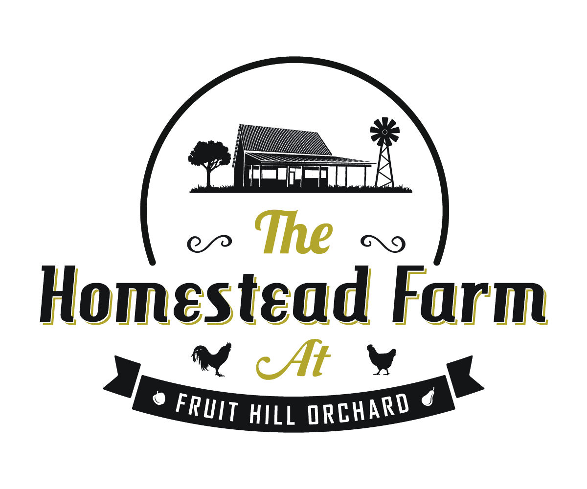 Logo Design by lunapix for The Homestead Farm at Fruit Hill Orchard  | Design #10574033