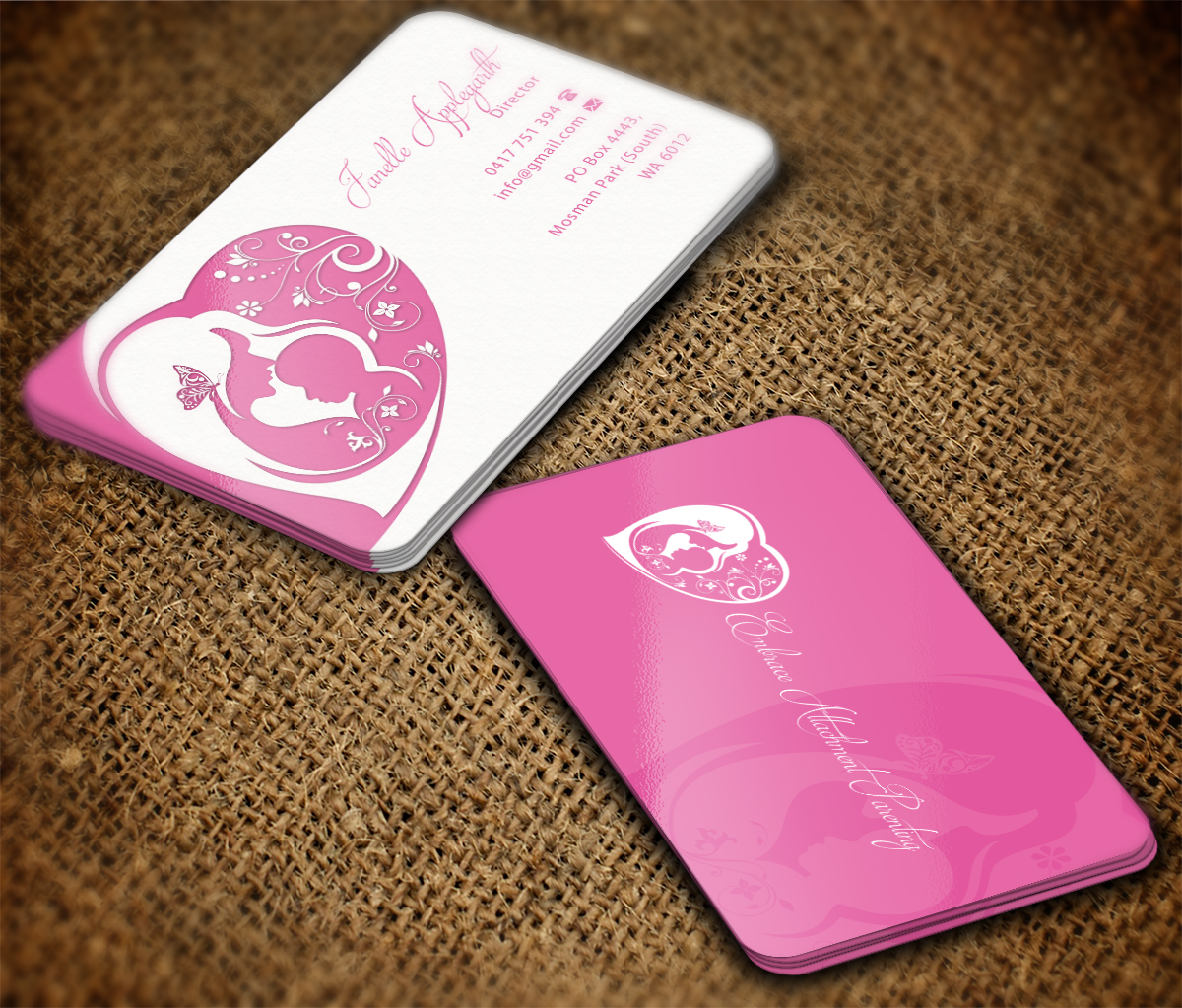 Business Card Design by MT for Embrace Attachment Parenting | Design #10565810