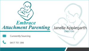 Business Card Design by jarifali123 for Embrace Attachment Parenting | Design: #10557843
