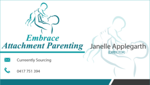 Business Card Design by jarifali123 for Embrace Attachment Parenting | Design: #10558073