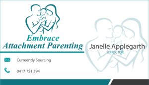Business Card Design by jarifali123 for Embrace Attachment Parenting | Design: #10560834