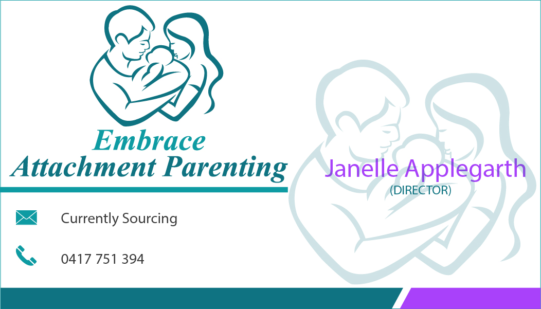 Business Card Design by jarifali123 for Embrace Attachment Parenting | Design #10566034