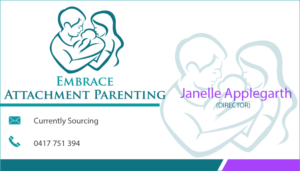 Business Card Design by jarifali123 for Embrace Attachment Parenting | Design: #10566036