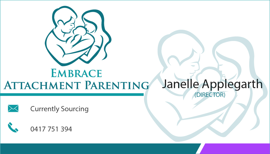 Business Card Design by jarifali123 for Embrace Attachment Parenting | Design #10566040
