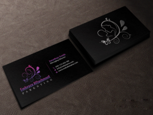 Business Card Design by Creations Box 2015 for Embrace Attachment Parenting | Design: #10542084