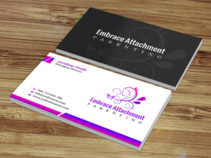 Business Card Design by Creations Box 2015 for Embrace Attachment Parenting | Design: #10542088