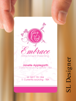 Business Card Design by SL Designer for Embrace Attachment Parenting | Design: #10532453