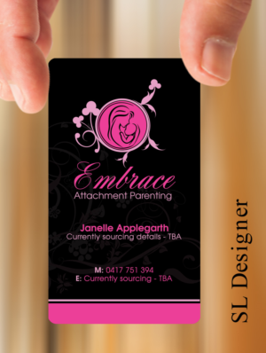 Business Card Design by SL Designer for Embrace Attachment Parenting | Design: #10532478