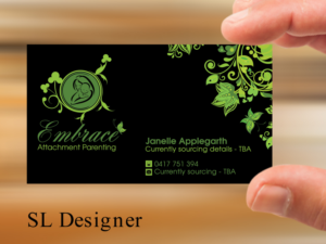 Business Card Design by SL Designer for Embrace Attachment Parenting | Design: #10533123
