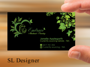 Business Card Design by SL Designer for Embrace Attachment Parenting | Design: #10536645