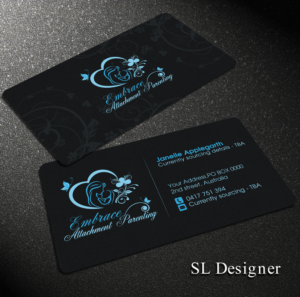 Business Card Design by SL Designer for Embrace Attachment Parenting | Design: #10545833