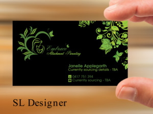 Business Card Design by SL Designer for Embrace Attachment Parenting | Design: #10545857
