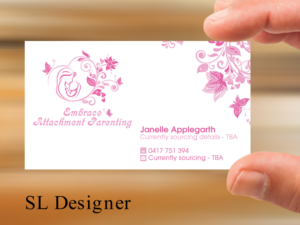 Business Card Design by SL Designer for Embrace Attachment Parenting | Design: #10567344