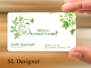 Business Card Design by SL Designer for Embrace Attachment Parenting | Design: #10577405