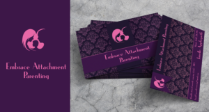 Business Card Design by art-pixel studio for Embrace Attachment Parenting | Design #10570714