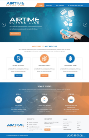 Web Design by pb for this project | Design: #10498058