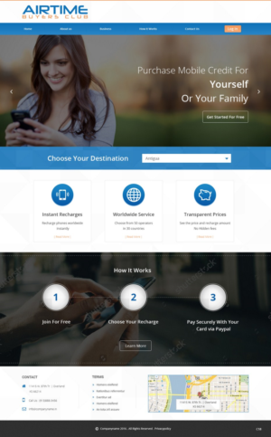 Web Design by pb for this project | Design: #10498064